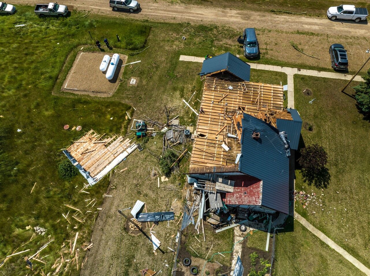 Glentana storm damage